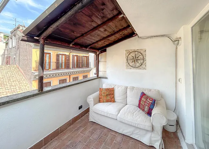 Attic Castel Sant'angelo - Pantheon דירה