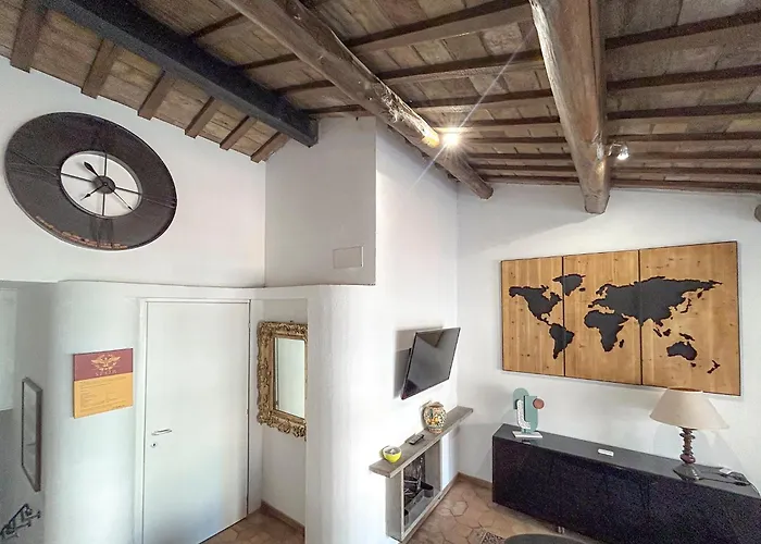 Attic Castel Sant'angelo - Pantheon דירה רומא